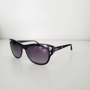 EUC bebe Women's Phenomenal Jet Rhinestone Sunglasses